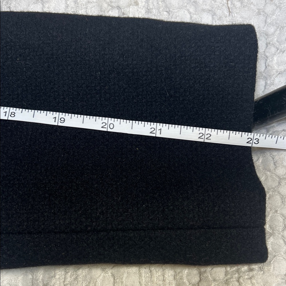 Mango pea coat wool blend Black Double-Breasted size M - Picture 5 of 14